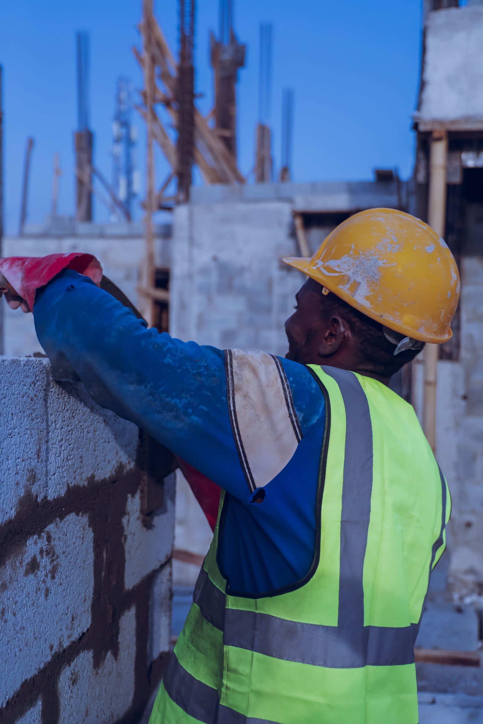 Building Repairs service in progress