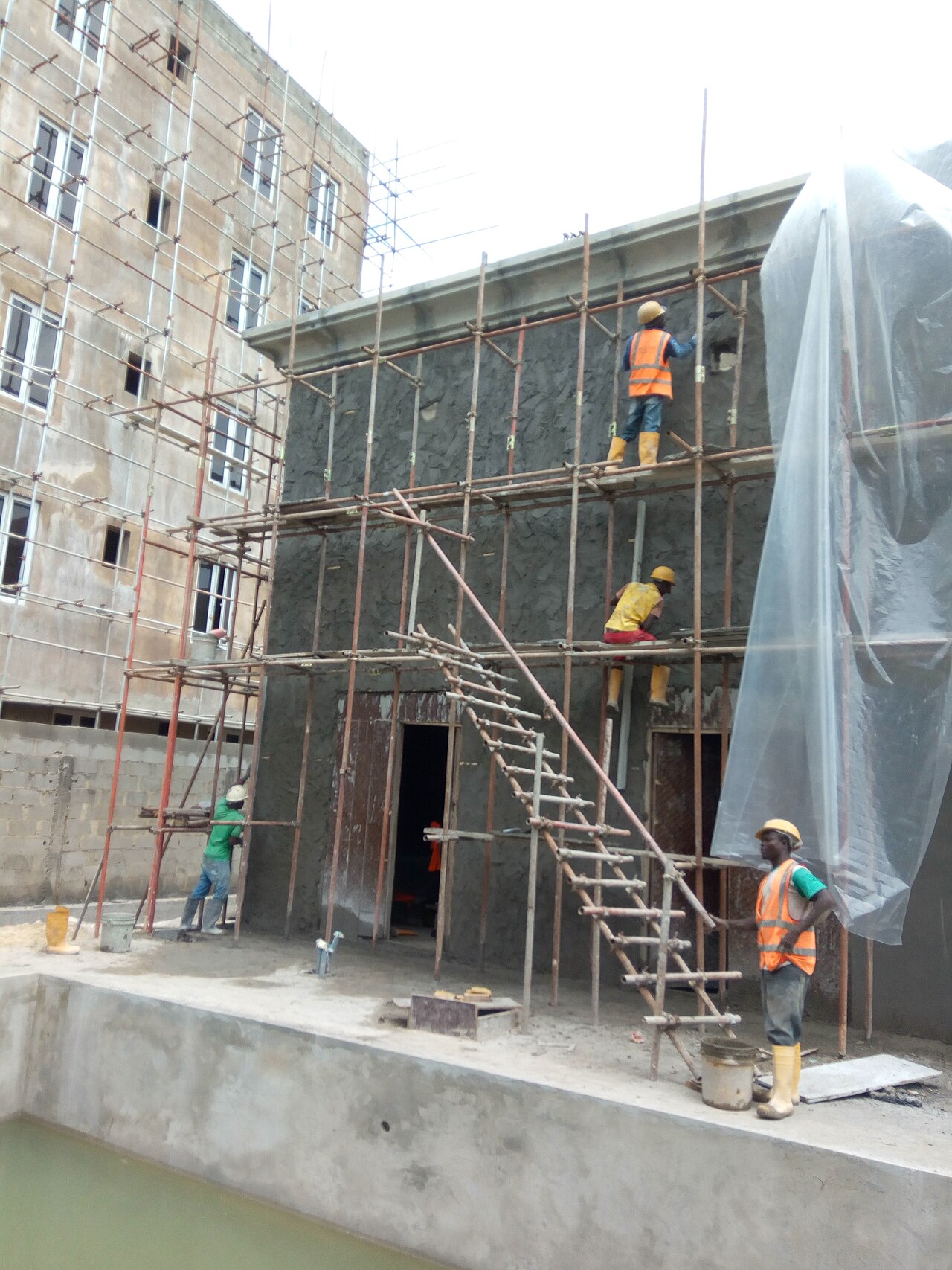 Renovations service in progress